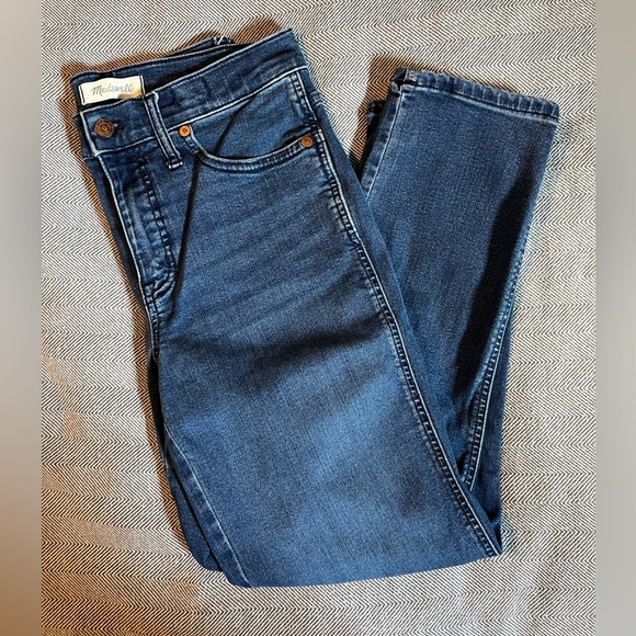 Madewell Mid-Rise Stovepipe Size 28 - Picture 1 of 11
